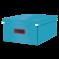 Pudełko do przechowywania LEITZ Click&Store Cosy duże niebieskie 