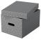Pudełka do przechowywania ESSELTE średnie 360x265x100mm szare (3szt)