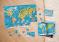 Puzzle INTERDRUK 250 elementów Kids 5 World Map