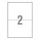 Etykiety samoprzylepne 210x148=2 BIURO PLUS op=100 ark 