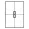 Etykiety samoprzylepne 105x74=8 BIURO PLUS op=100 ark 