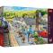 Obrazek dla: Puzzle TREFL 1000 elementów Premium Dworzec Kolejowy