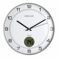 Zegar ścienny UNILUX TEMPUS 30,5cm metaliczny szary 