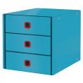 Pojemnik z 3 szufladami LEITZ Click&Store Cosy niebieski 