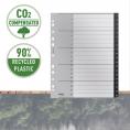 Przekładki A4 PP LEITZ Recycle 120 ekstraszerokie (kompensacja CO2)