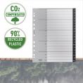 Przekładki A4 PP LEITZ Recycle AZ ekstraszerokie (kompensacja CO2)