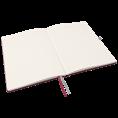 Notatnik A4 80 kartek w kratkę w twardej oprawie LEITZ Style ciemnoczerwony
