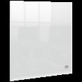 Mała tabliczka suchościeralna Nobo z przezroczystego akrylu na biurko lub na ścianę, 300 x 300 mm