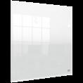 Mała tabliczka suchościeralna Nobo z przezroczystego akrylu na biurko lub na ścianę, 450 x 450 mm