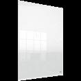 Mała tabliczka suchościeralna Nobo z przezroczystego akrylu na biurko lub na ścianę, 600 x 450 mm