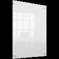 Mała tabliczka suchościeralna Nobo z przezroczystego akrylu do powieszenia na ścianie, 600 x 450 mm