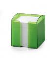 Pojemnik z karteczkami DURABLE Trend transparentny zielony