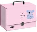 Obrazek dla: Teczka z rączką C4 10cm INTERDRUK BEBE Kids Pastel 